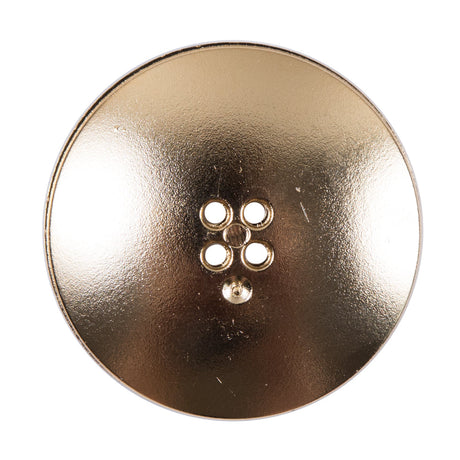 Italian Gold Plated Button - 54L/34mm