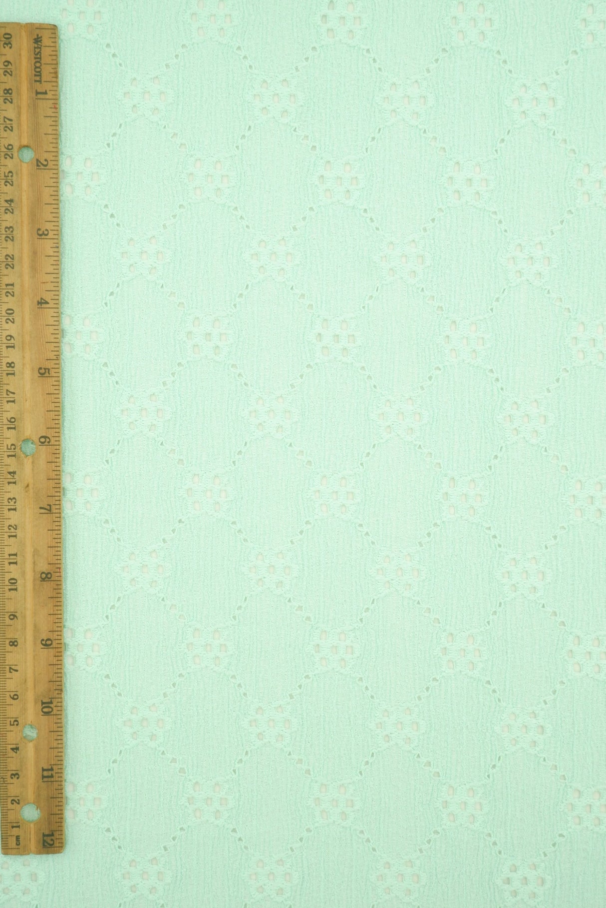 Floral Eyelet Lace Fabric
