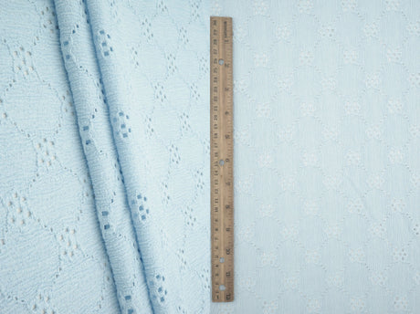 Floral Eyelet Lace Fabric