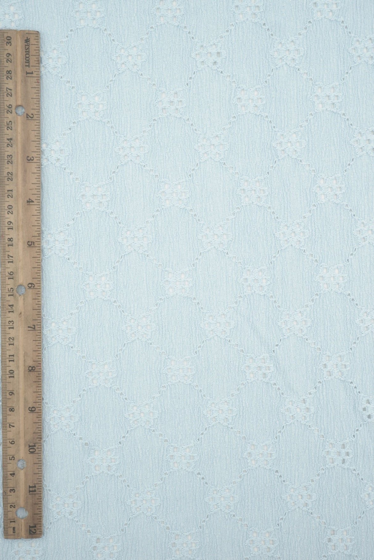 Floral Eyelet Lace Fabric