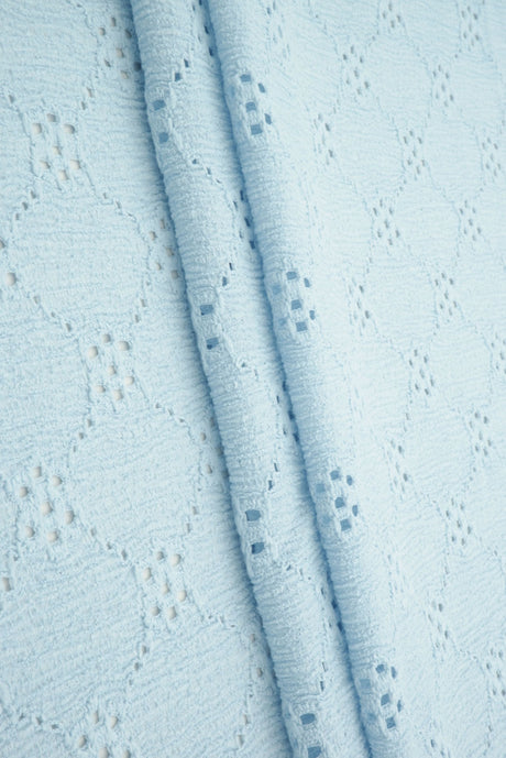 Floral Eyelet Lace Fabric