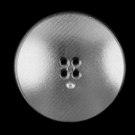 Italian Silver Plated Button - 54L/34mm