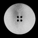 Italian Silver Plated Button - 54L/34mm