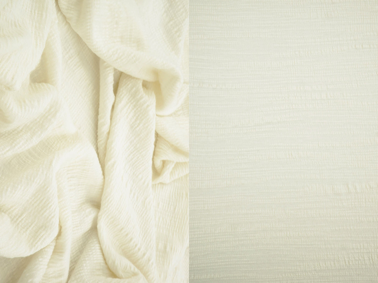Gauze Knit Solid Fabric