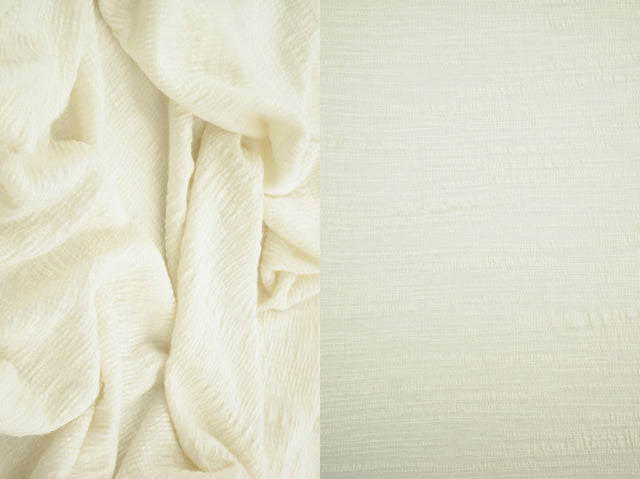 Gauze Knit Solid Fabric