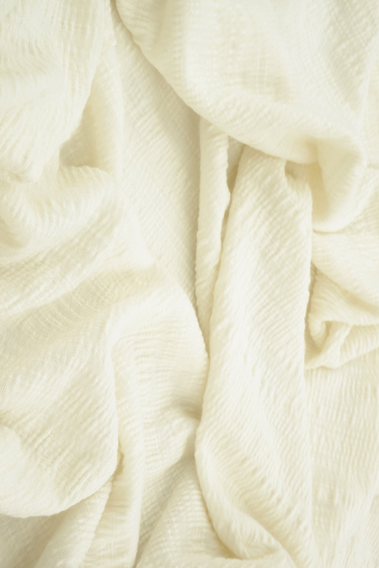 Gauze Knit Solid Fabric