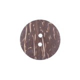 Italian Blue and White Nautical 2-Hole Coconut Button - 32L/20mm