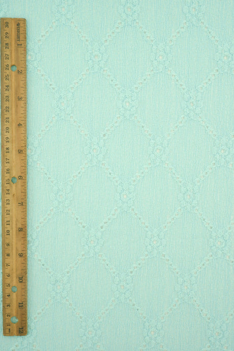 Floral Knit Jacquard Lace