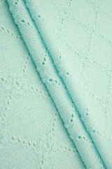 Floral Knit Jacquard Lace