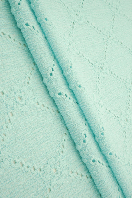 Floral Knit Jacquard Lace