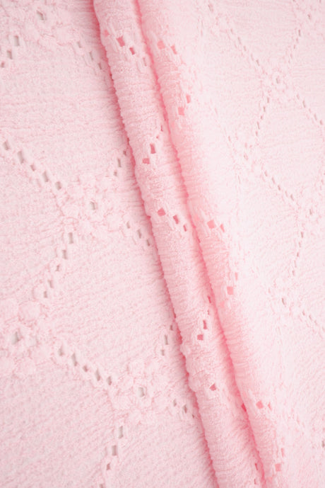Floral Knit Jacquard Lace