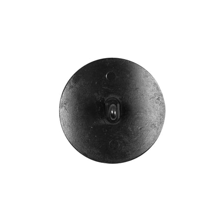 Black Italian Crest Zamac Button - 32L/20mm