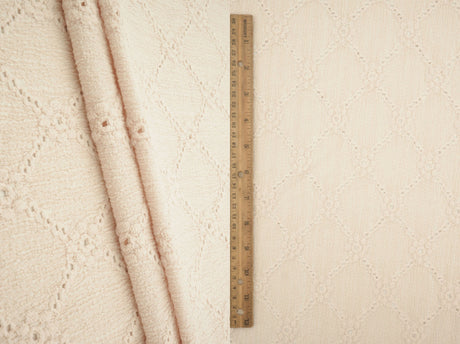 Floral Knit Jacquard Lace