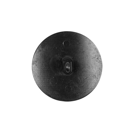 Black Italian Crest Zamac Button - 36L/23mm
