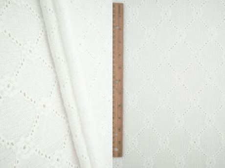 Floral Knit Jacquard Lace