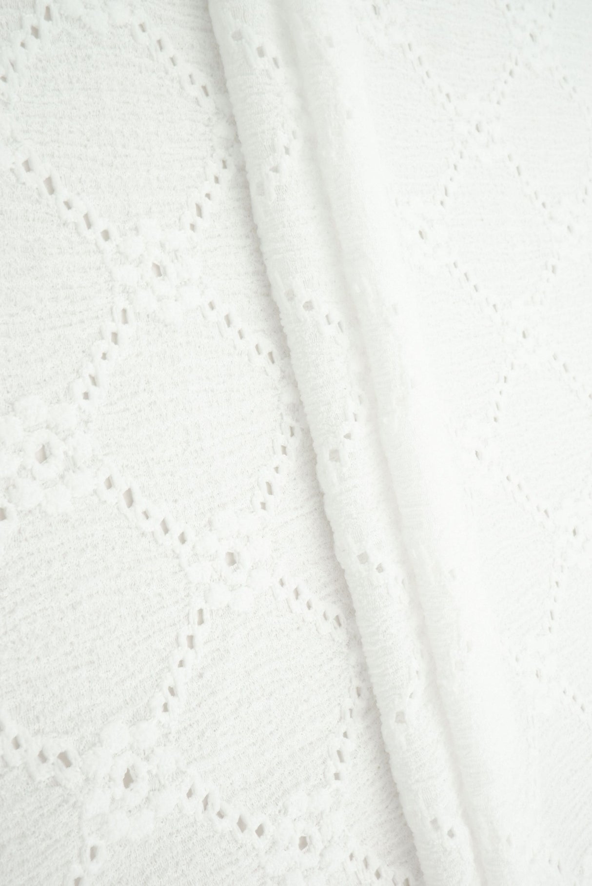 Floral Knit Jacquard Lace