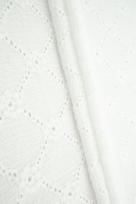 Floral Knit Jacquard Lace