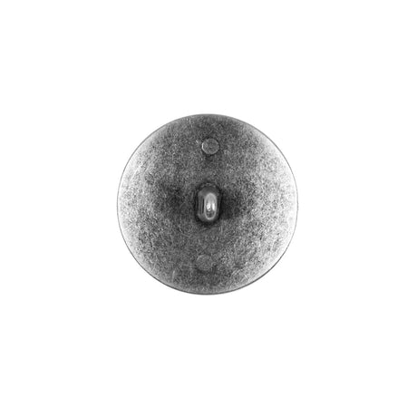 Italian Silver Crest Zamac Button - 24L/15mm