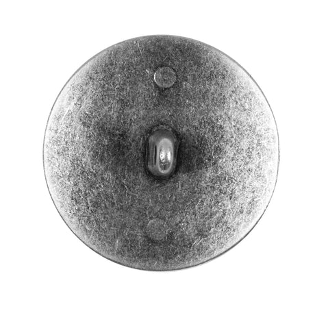 Italian Silver Crest Zamac Button - 44L/28mm