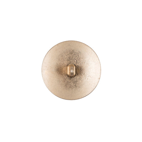 Gold Italian Crest Zamac Button - 24L/15mm