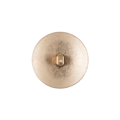 Gold Italian Crest Zamac Button - 32L/20mm