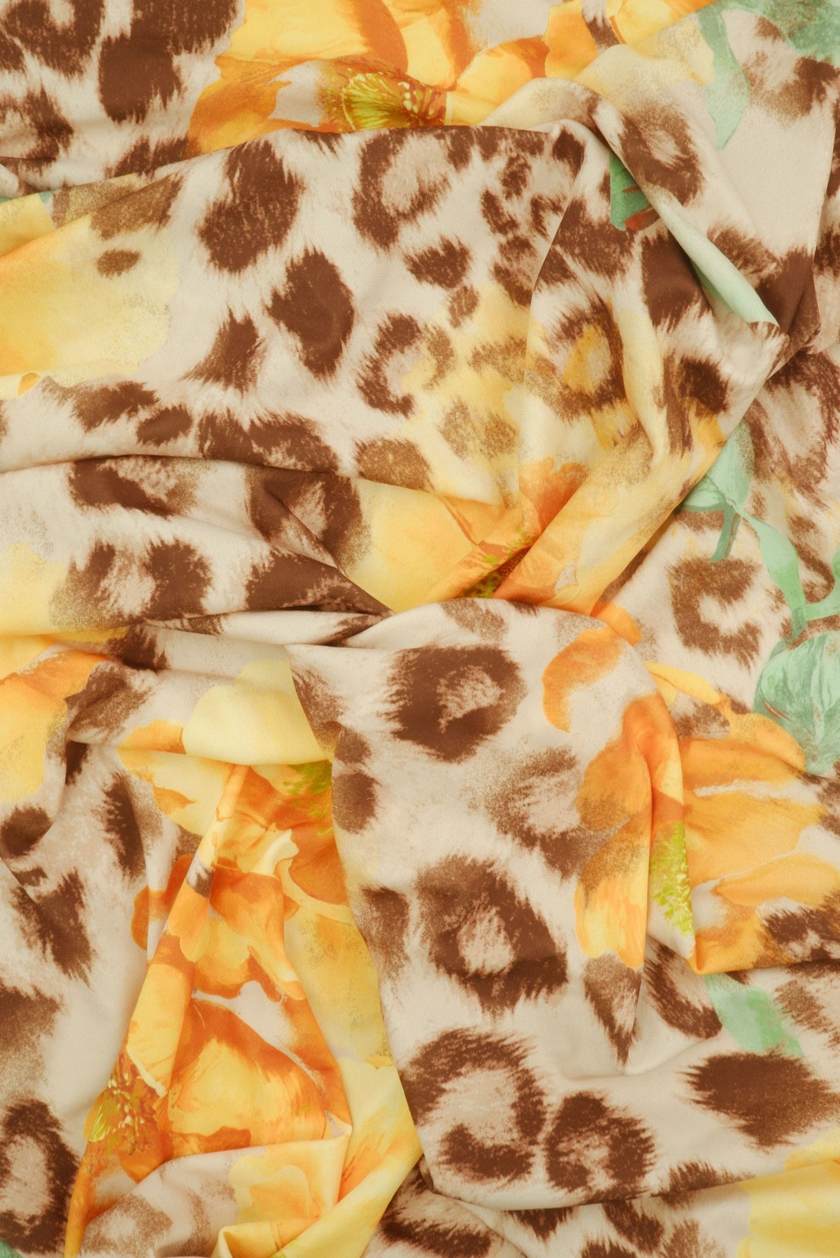 Leopard Floral ITY Knit Print