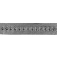 Italian Silver Stud Embossed Faux Leather - 1.75"