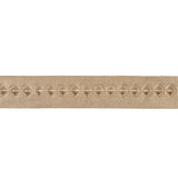 Italian Gold Stud Embossed Faux Leather - 1.75"