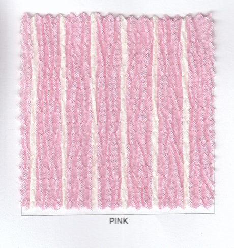 Crinkle Stripe Woven Fabric