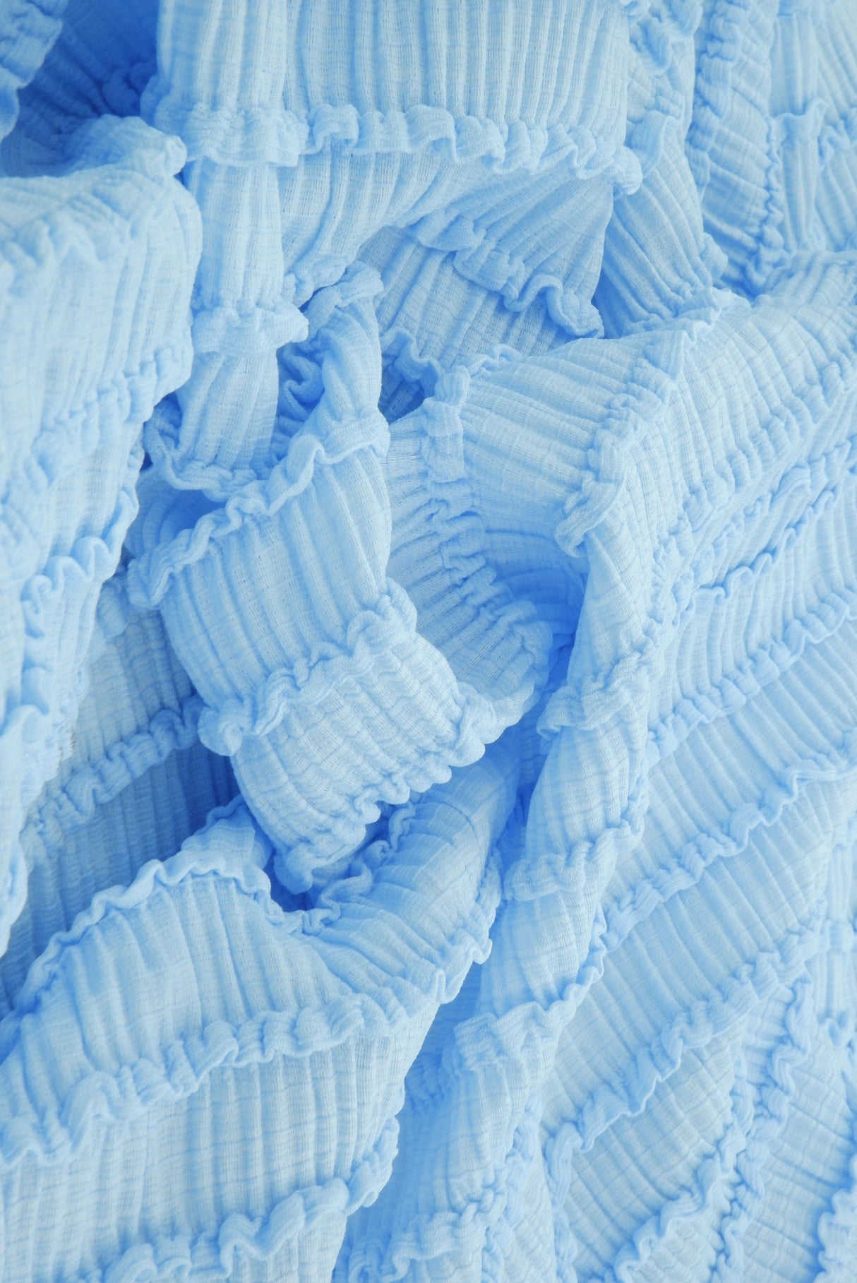 Crinkle Jacquard Knit Fabric