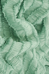 Crinkle Jacquard Knit Fabric