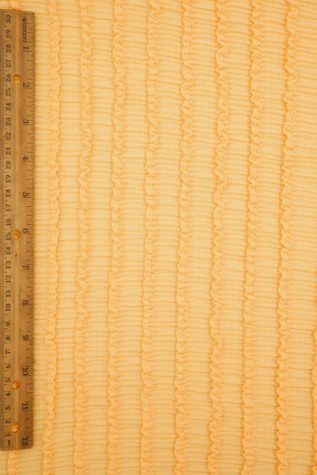 Crinkle Jacquard Knit Fabric