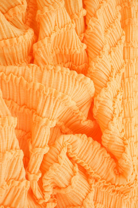 Crinkle Jacquard Knit Fabric