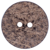 Italian Blue and White Coconut Button - 64L/40.5mm