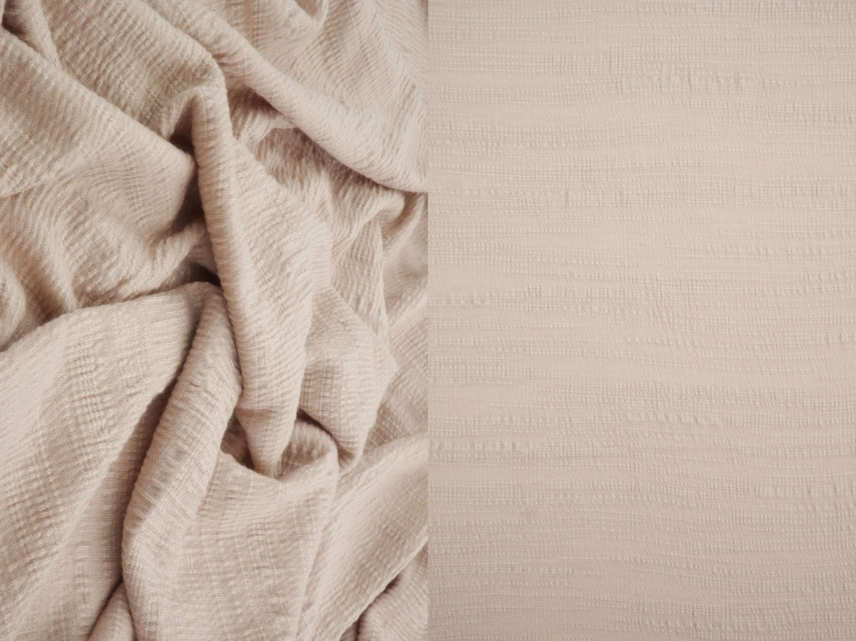 Gauze Knit Solid Fabric