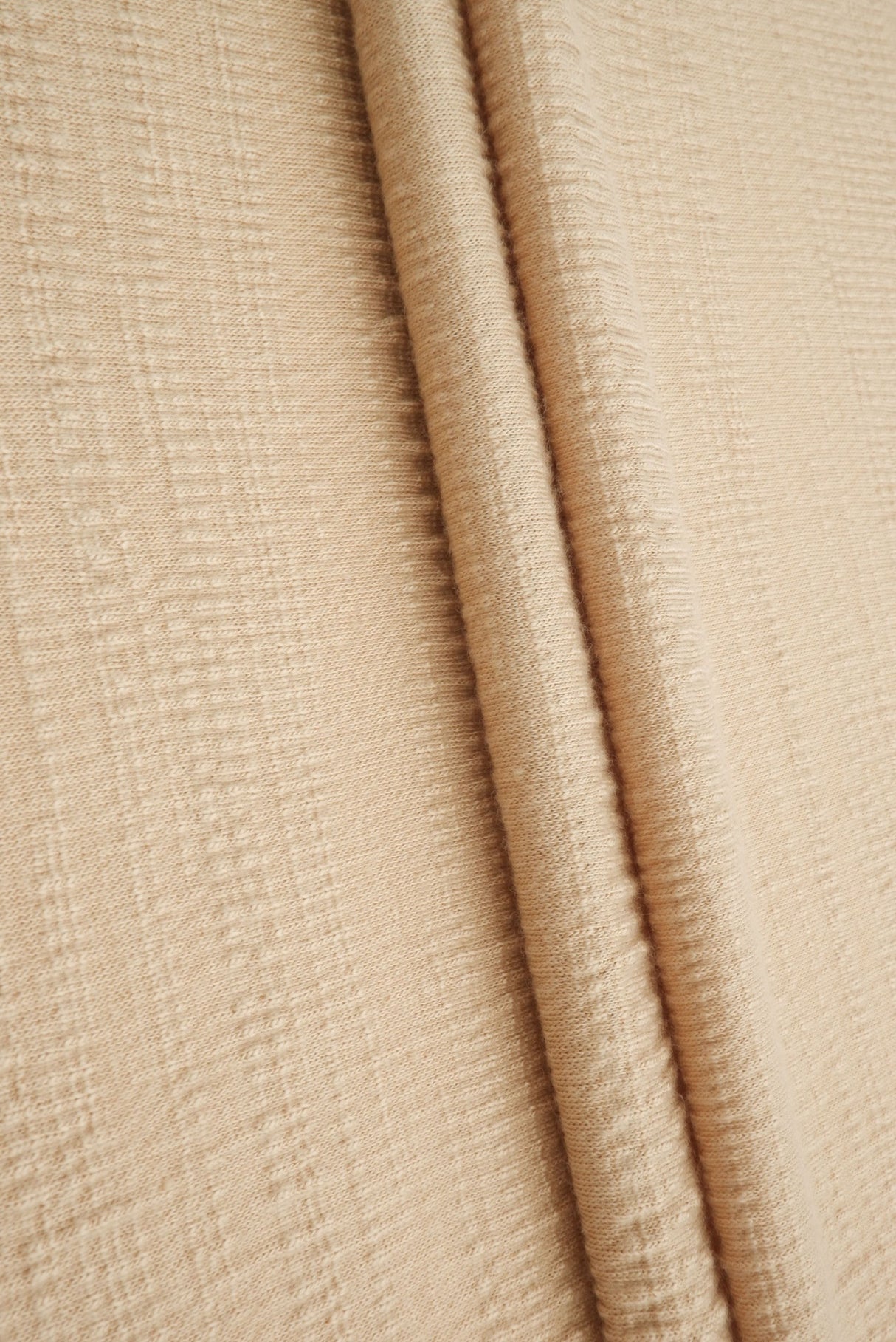 Gauze Knit Solid Fabric