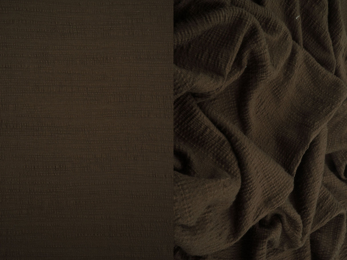 Gauze Knit Solid Fabric