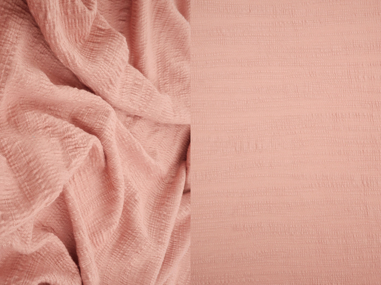 Gauze Knit Solid Fabric