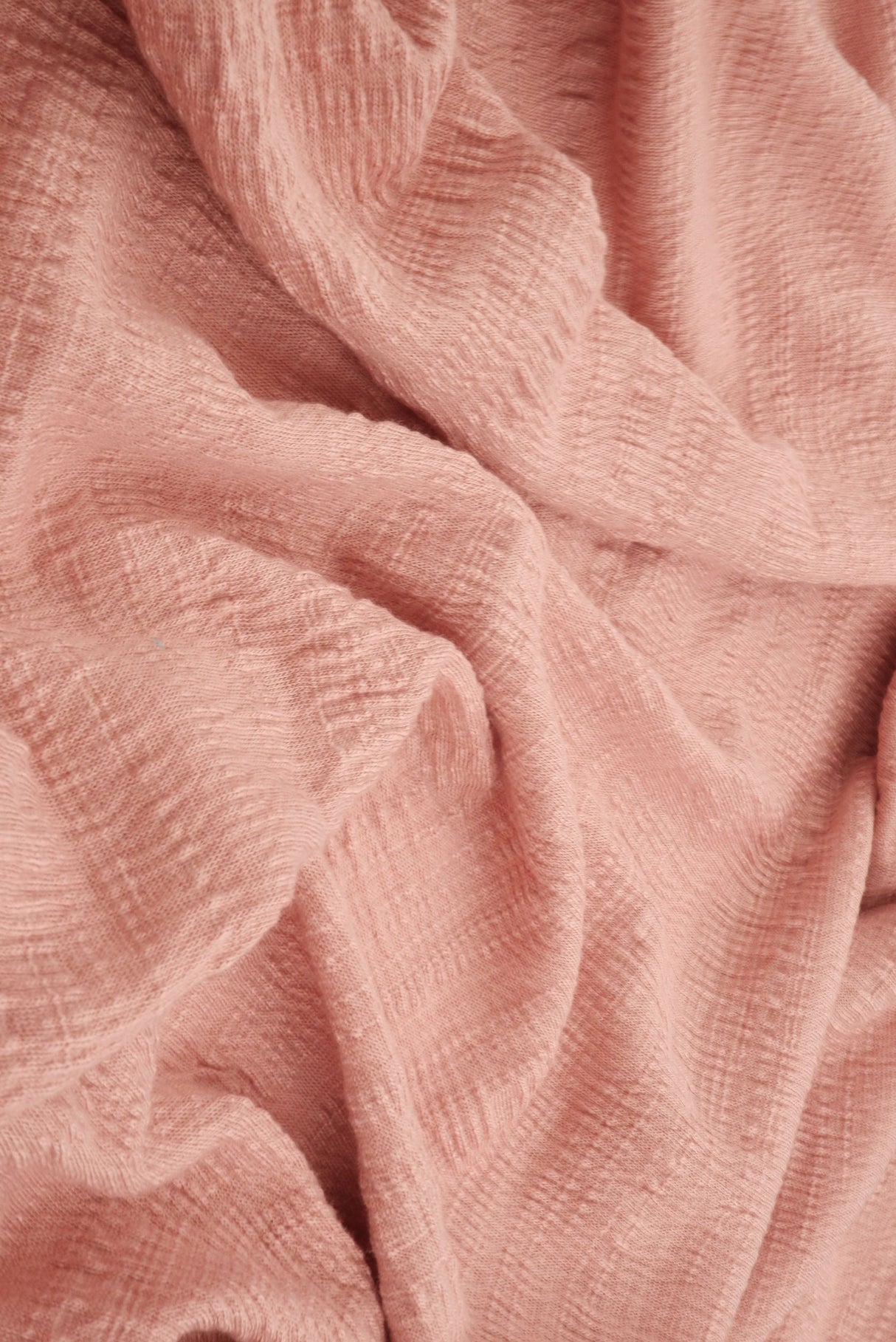 Gauze Knit Solid Fabric