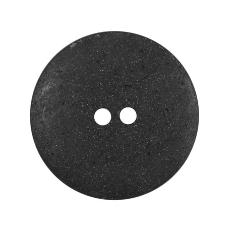 Italian Metallic Silver Lasered Button - 44L/28MM