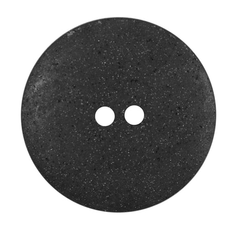 Italian Metallic Silver Lasered Button - 54L/34mm