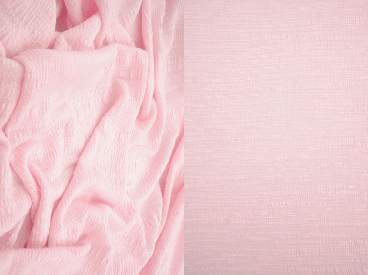 Gauze Knit Solid Fabric