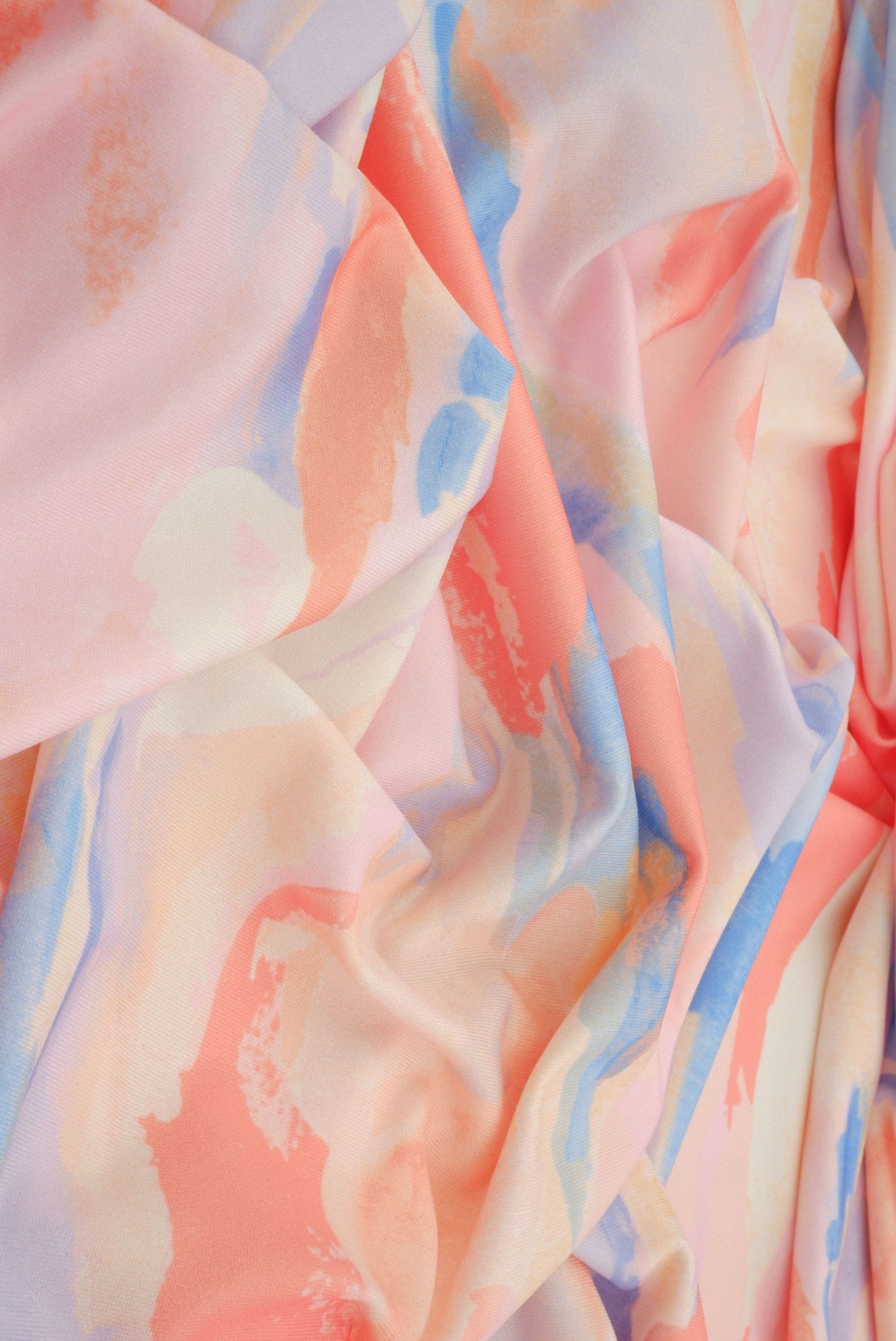Printed Knit Marble Tie Dye