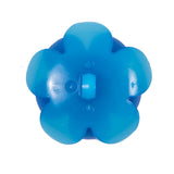 Italian Blue Floral Shank-Back Button - 48L/30.5mm