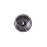 Italian Silver Zamac Button - 24L/15mm