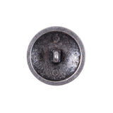 Italian Silverr Zamac Button - 36L/23mm