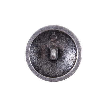 Italian Silverr Zamac Button - 36L/23mm