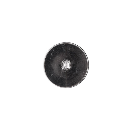 Italian Silver Plated Shank-Back Button - 20L/12.5mm