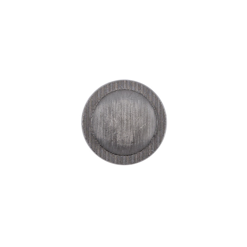 Italian Silver Plated Shank-Back Button - 20L/12.5mm