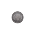 Italian Silver Plated Shank-Back Button - 20L/12.5mm